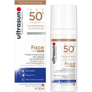 Face Tinted Honey Spf50+